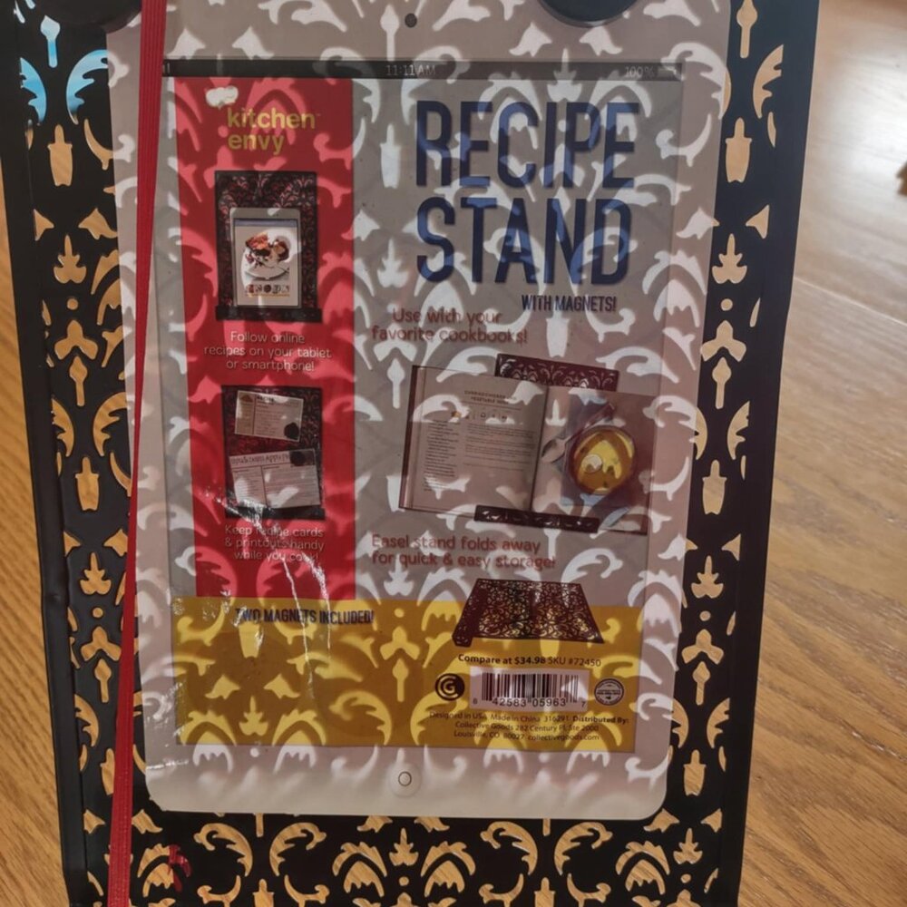 Recipe Book Stand